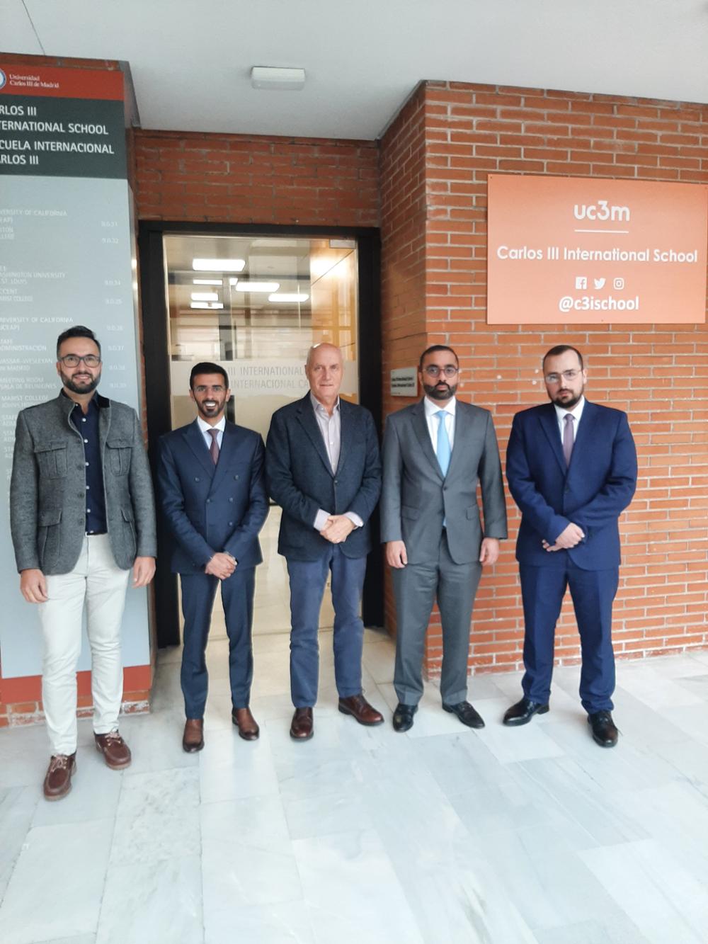 Fahad M. Al-Kuwari, Cultura Attaché. Embassy of the State of Qatar, London. Ibrahim Mohamed Al-Fadala. Student Supervisor. Embassy of the State of Qatar, London. Anas Radi. Academic Department (Europe).  Cultural Attache's Office. Embassy of the State of Qatar, London.