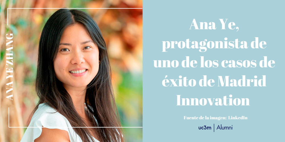 Ana Ye, protagonista de uno de los casos de éxito de Madrid Innovation 