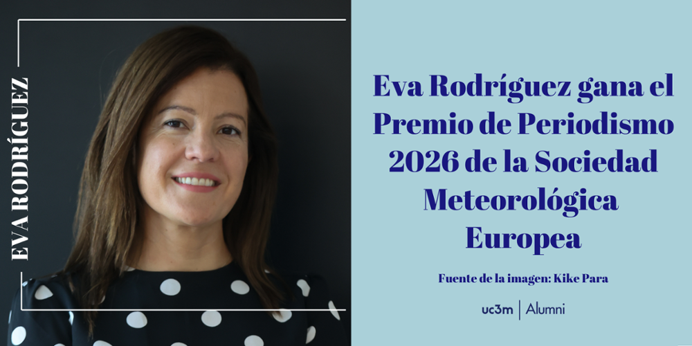 Eva Rodríguez gana el Premio de Periodismo 2026 de la Sociedad Meteorológica Europea