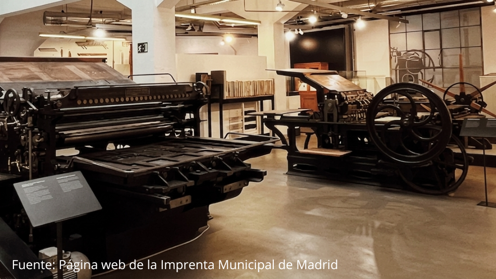 Visita a la Imprenta Municipal de Madrid - Jueves 22 de octubre, 11:30 horas.