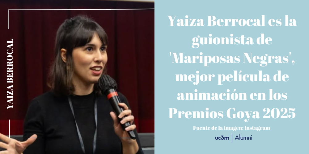 Yaiza Berrocal es la guionista de 'Mariposas Negras', mejor película de animación en los Premios Goya 2025