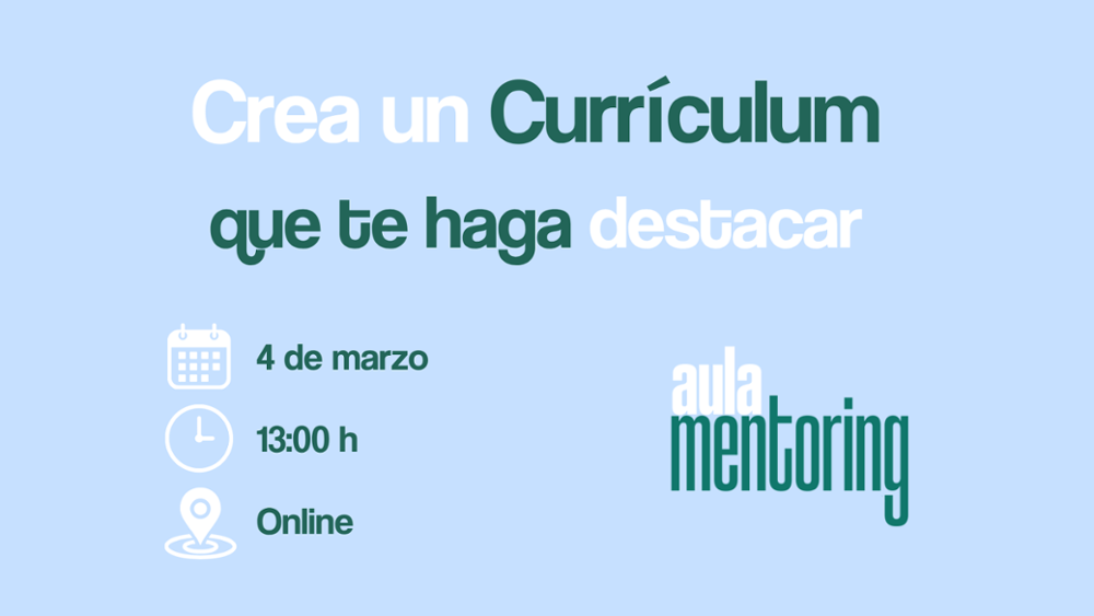 Taller Crea un Currículum que te haga destacar