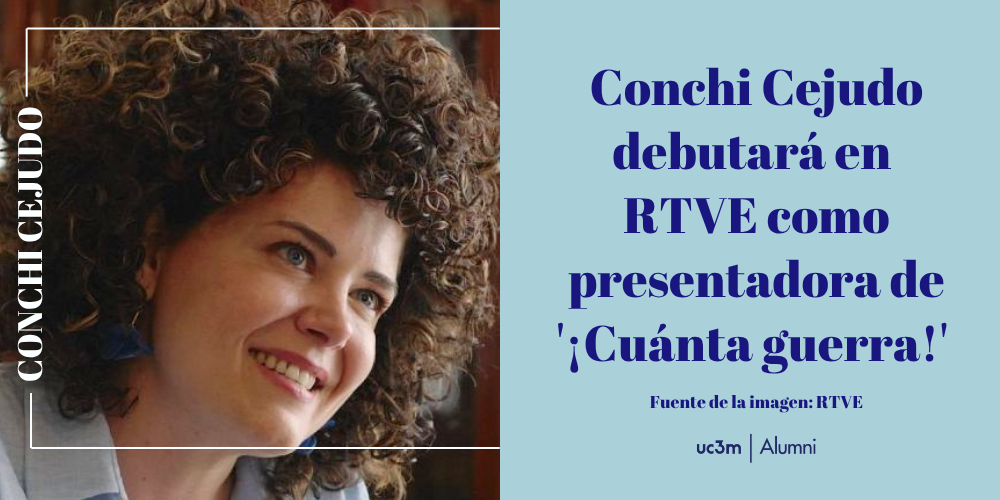 Conchi Cejudo debutará en  RTVE como presentadora de '¡Cuánta guerra!' 