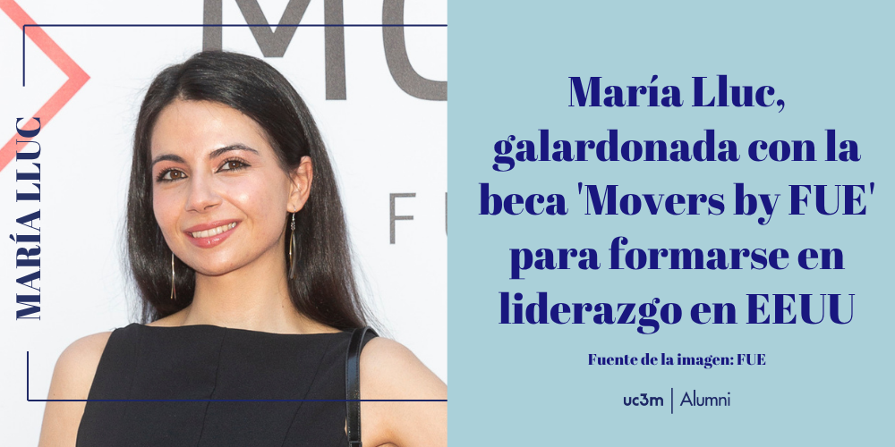 María Lluc, galardonada con la beca 'Movers by FUE' para formarse en liderazgo en EEUU