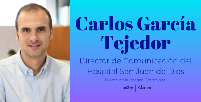 Carlos García Tejedor, nuevo Director de Comunicación del Hospital San Juan de Dios