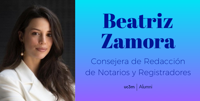 Beatriz Zamora ficha por el Consejo de Redacción de Notarios y Registradores