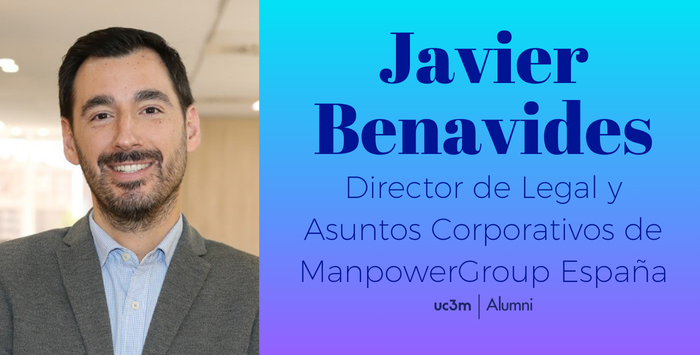 Javier Benavides es el nuevo director de Legal y Asuntos Corporativos de ManpowerGroup España