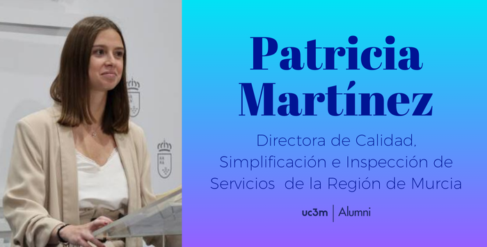 Patricia Martínez es la nueva directora general de Calidad, Simplificación e Inspección de Servicios de la Consejería de Economía de la Región de Murcia.