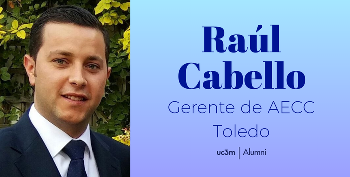 Raúl Cabello es el nuevo gerente de AECC en Toledo