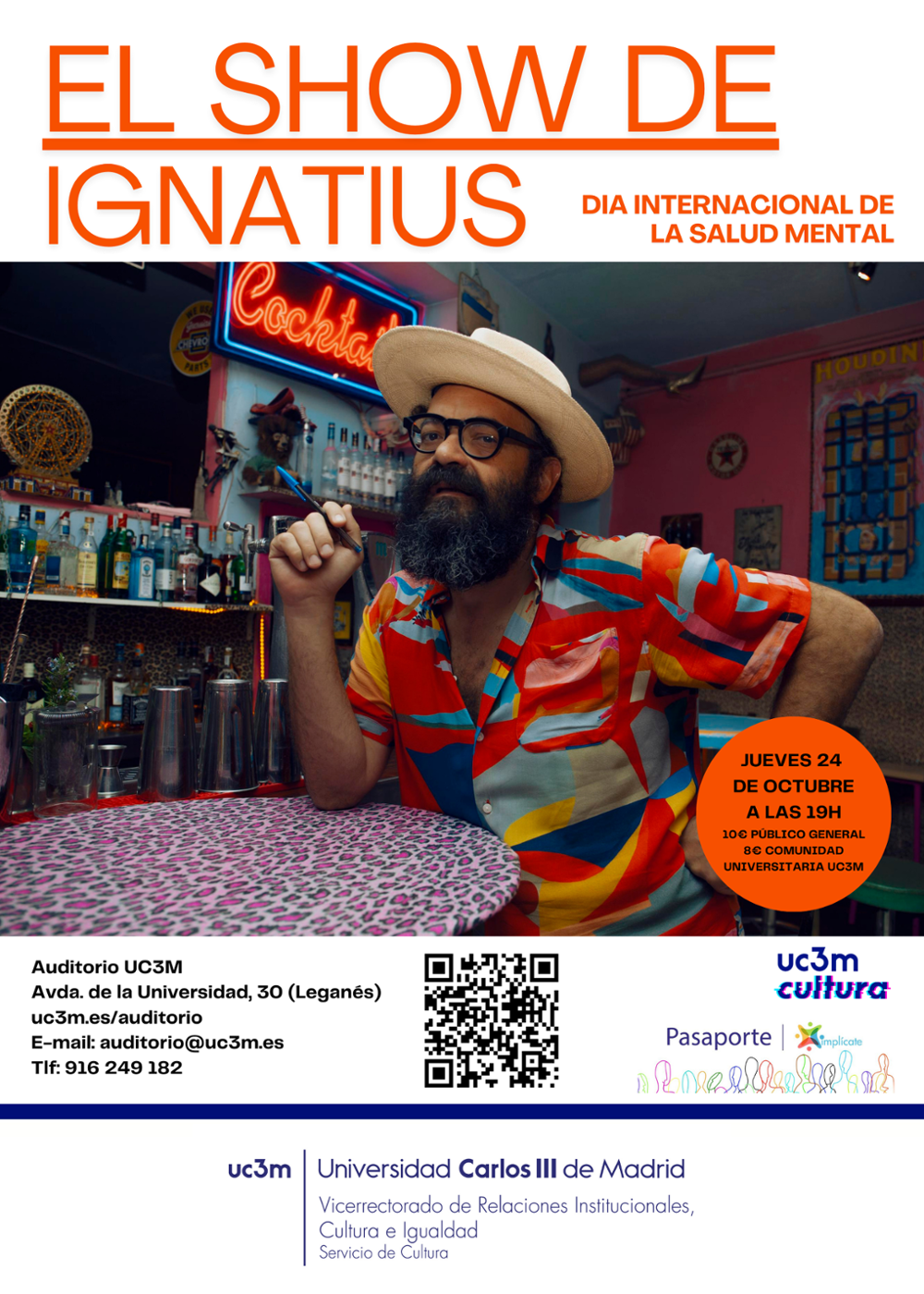 Cartel El show de Ignatius