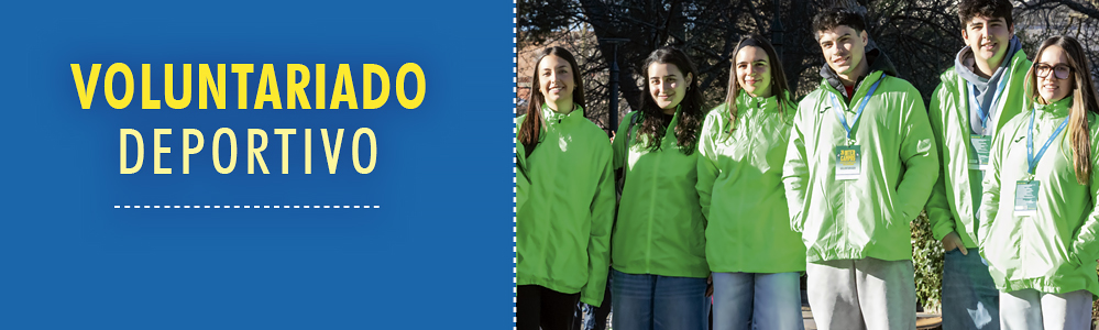 Forma parte del Voluntariado Deportivo de la UC3M