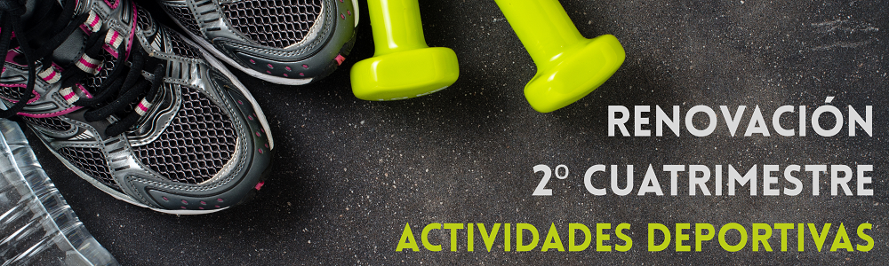 Renovación de Actividades Deportivas
