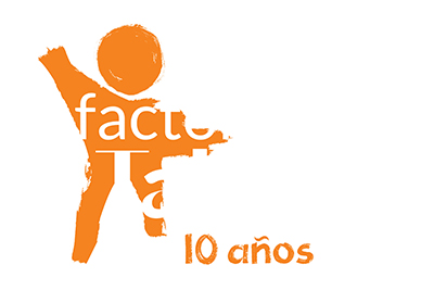 Logotipo 10 años de la Factoría de talento