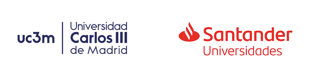 Logotipos UC3M y SANTANDER