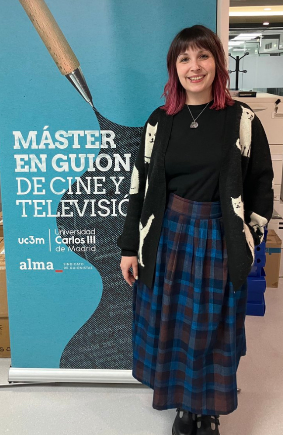 Alba Lucío en el Máster en Guión de Cine y Televisión