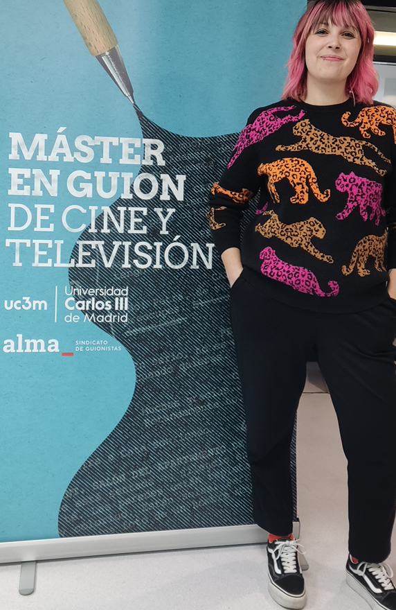 Alba Lucío en el Máster FP de Guion de Cine y Televisión