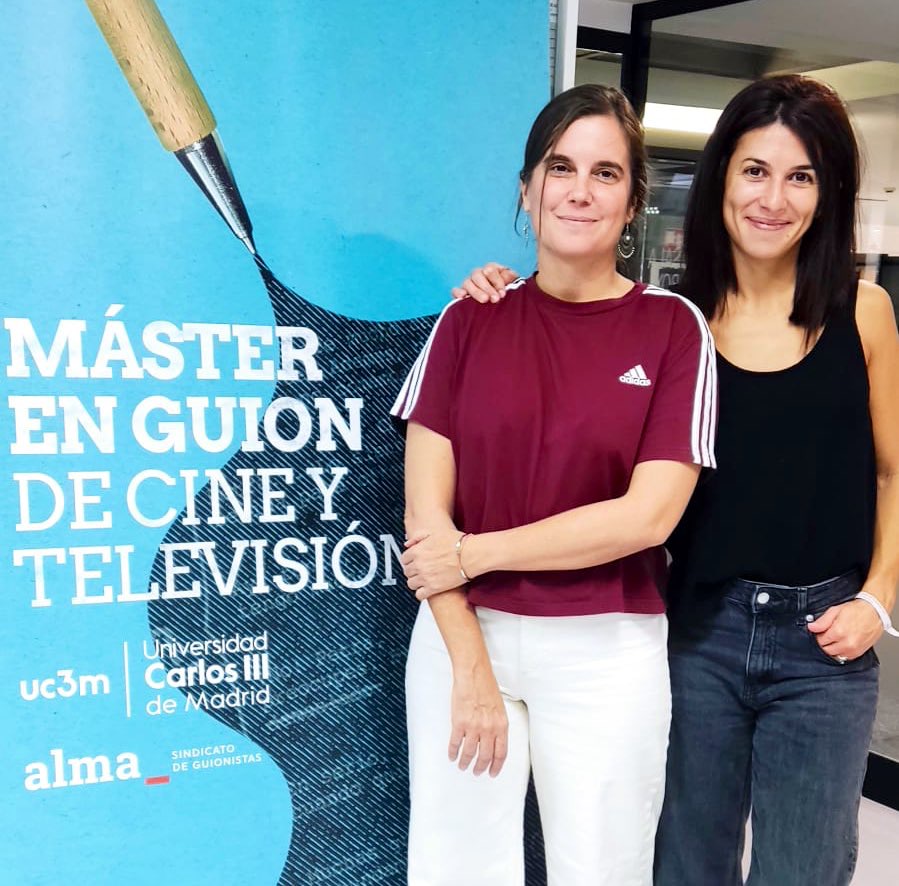 Sara Cano y Paula Fabra en el Máster FP de Guion de Cine y Televisión