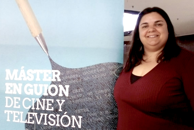 Adriana Izquierdo en el Máster en Guion de Cine y Televisión UC3M