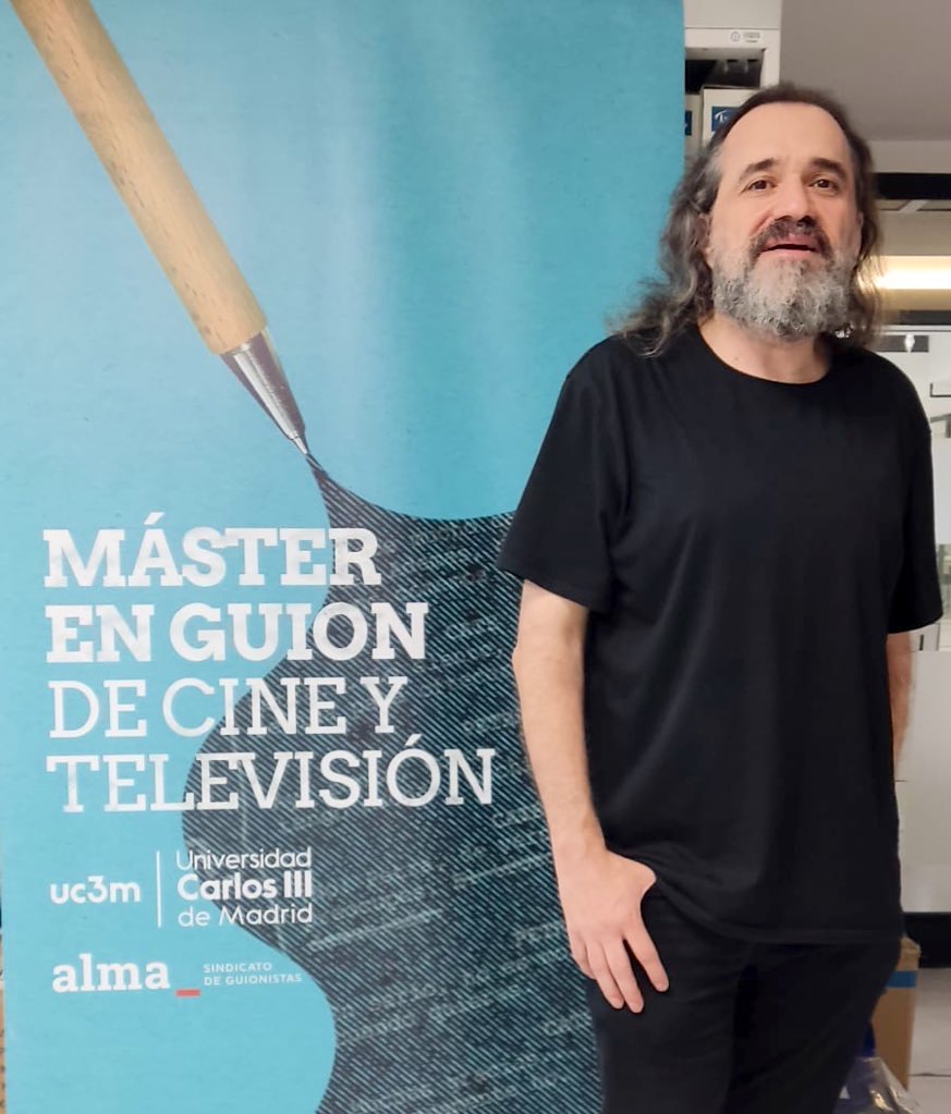 Carlos Molinero en el Máster FP de Guion de Cine y Televisión