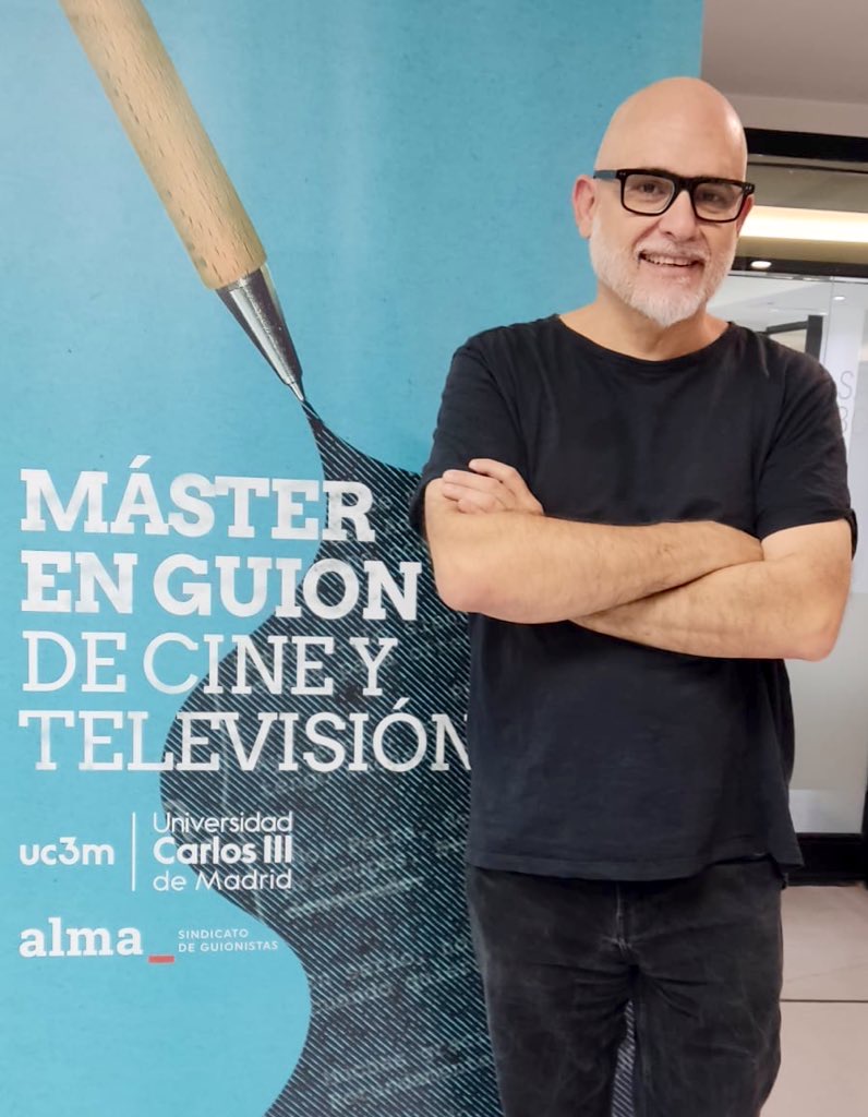 David Muñoz en el Máster FP de Guion de Cine y Televisión