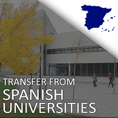 TRANSFER FROM SPANISH UNIVERSITIES
