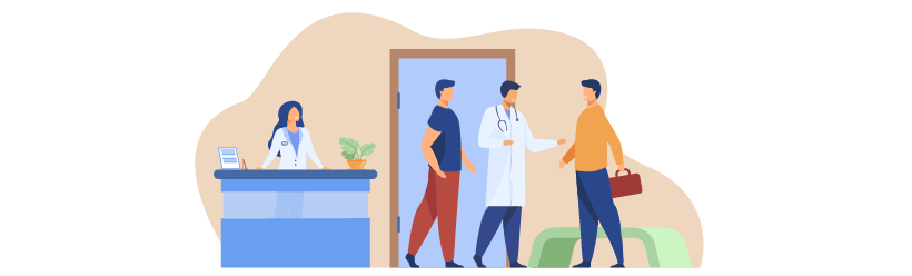 Centros de salud en función del colectivo