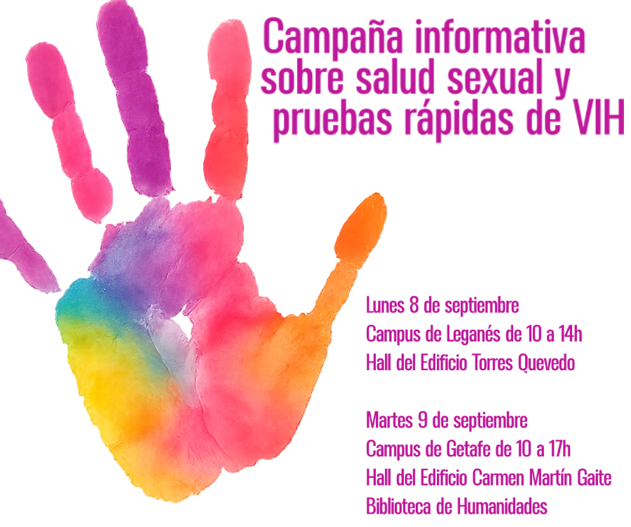 Imagen de la campaña informativa sobre salud sexual