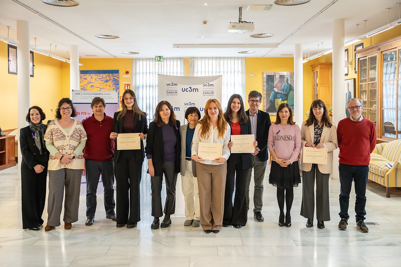Ganadoras del rpemio Pilar Azcarate