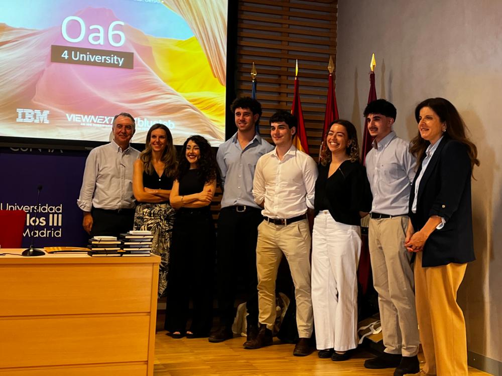Alumnos premiados UC3M