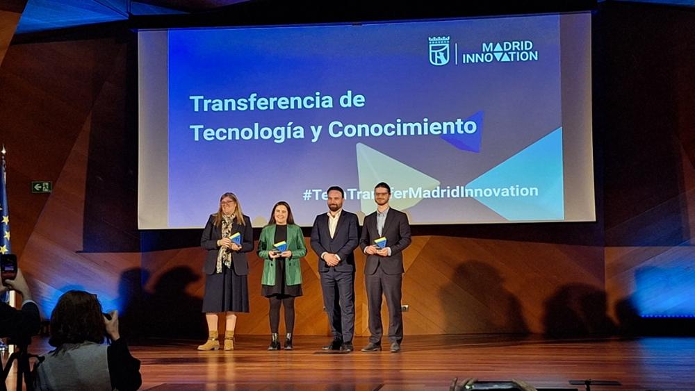 representante de MG BIOMED, S.L (Universidad Politécnica de Madrid), Representante del Proyecto Nanological (Parque científico de Madrid) e Ignacio Montesino CEO Robokinetics