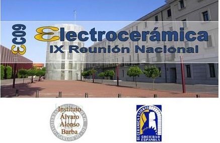 Electrocerámica IX reunión nacional