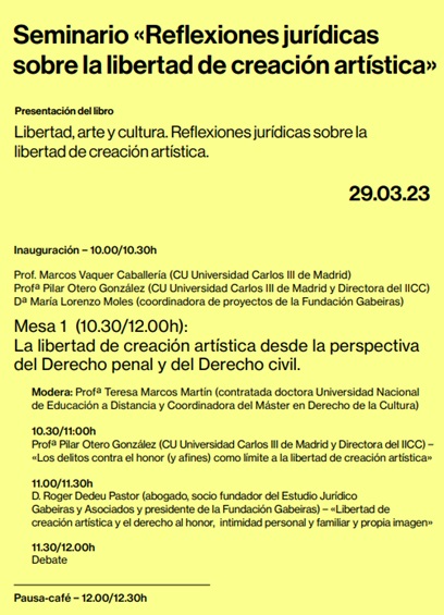 CARTEL PRESENTACION DEL LIBRO 