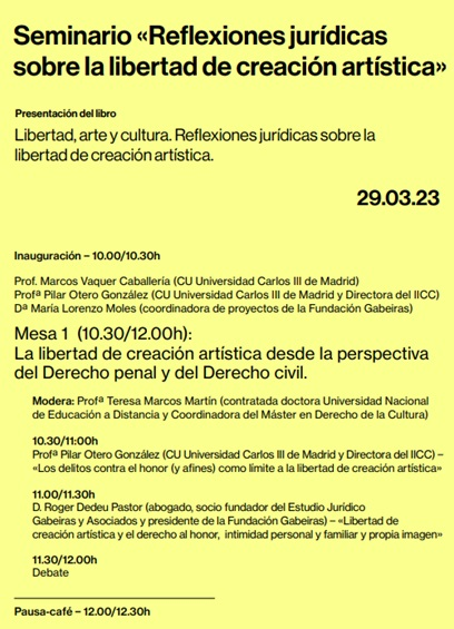 CARTEL PRESENTACION DEL LIBRO