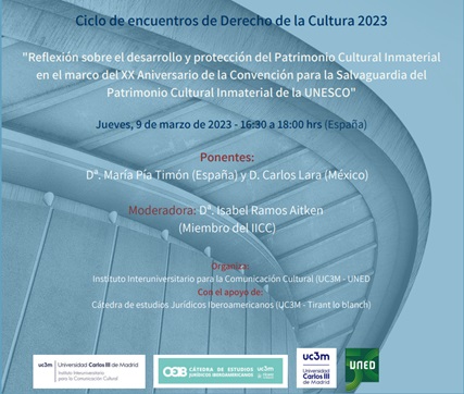 Cartel Ciclo de encuentros