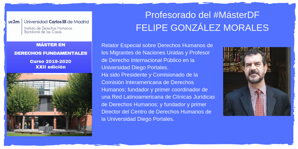 Felipe González Morales | UC3M