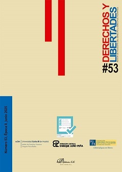 PORTADA DERECHOS Y LIBERTADES REVISTA