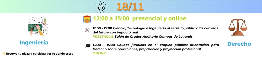 Martes, 18 de noviembre