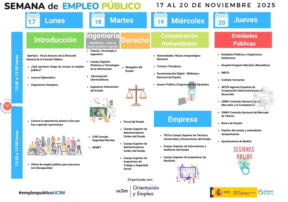 Programación Semana Empleo Público