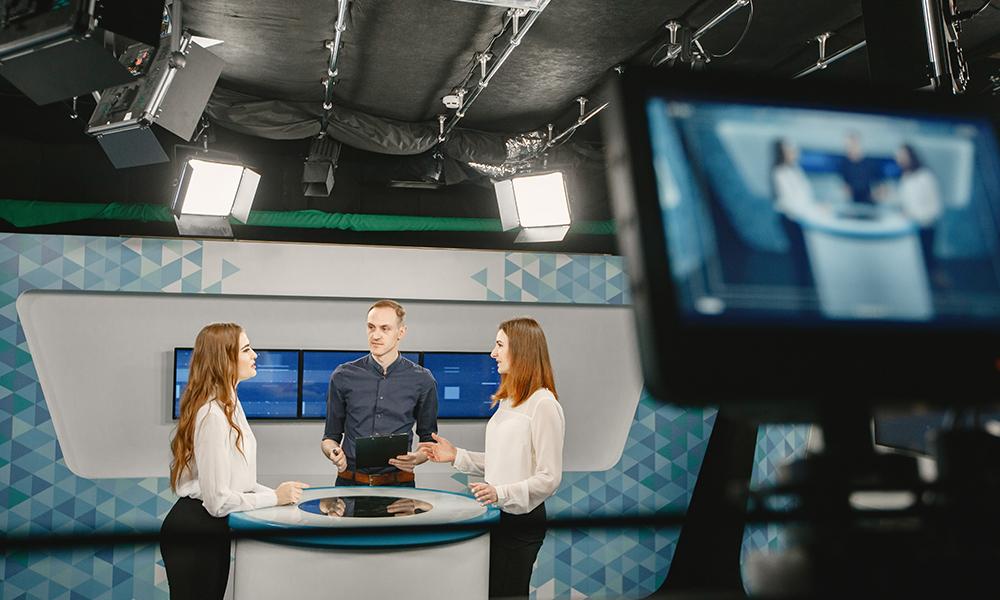 debate en plató de televisión