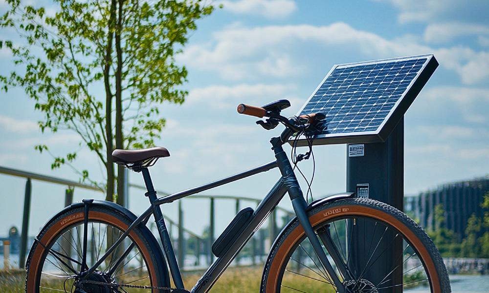 ¿Quién da más potencia, tú pedaleando o un panel solar?