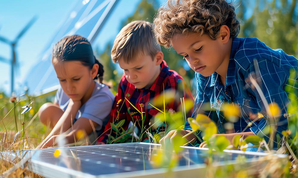 Paneles fotovoltaicos y materiales sostenibles