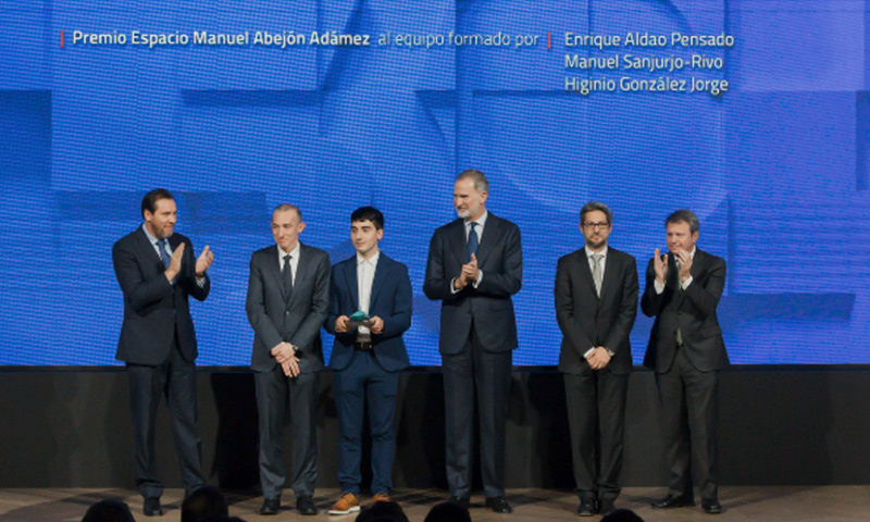 El profesor de la UC3M Manuel Sanjurjo-Rivo recibe el Premio Espacio Manuel Abejón Adámez de la Fundación ENAIRE