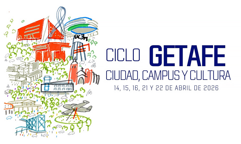 dibujo edificios representativos de Getafe