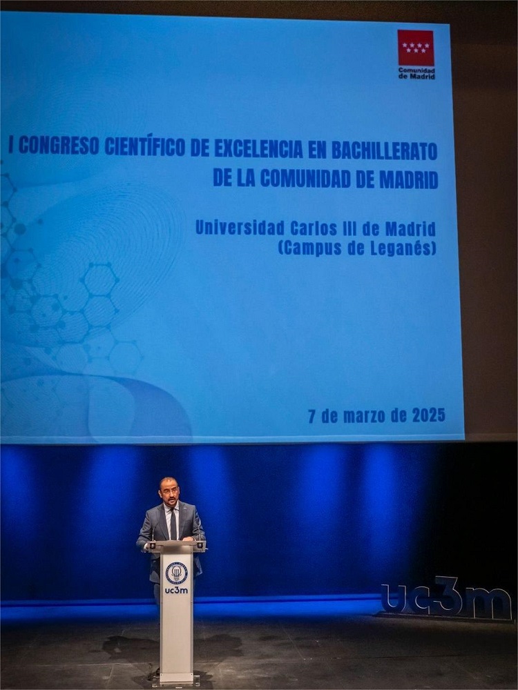 La UC3M acoge el I Congreso Científico de Excelencia en Bachillerato de la Comunidad de Madrid