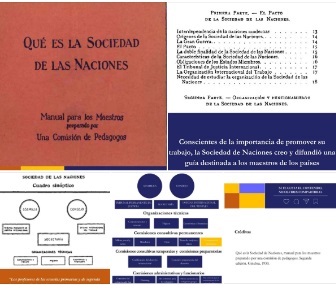 cartel informativo que es la sociedad de naciones 