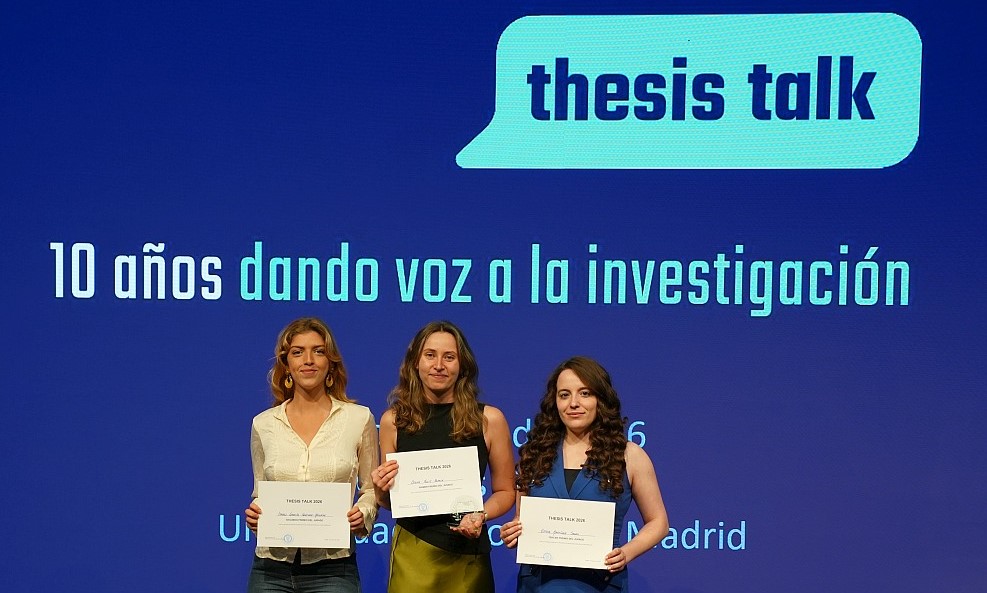Olena Velyt Vepryk, Isabel García Sánchez-Mayoral y Ester Martínez Sanzo