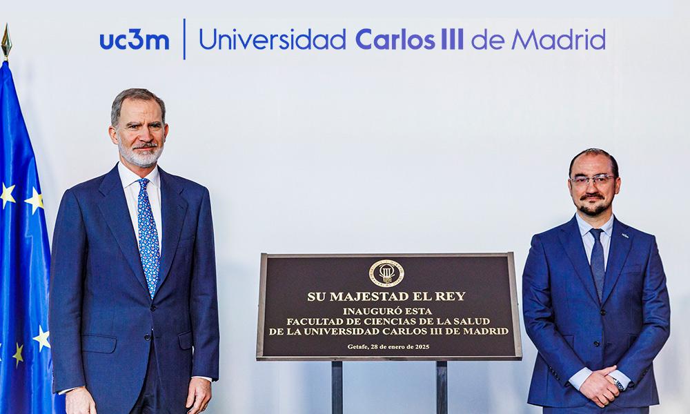 La UC3M entrega la Medalla de Honor a su Majestad el Rey Don Felipe VI con motivo del Día de la Universidad