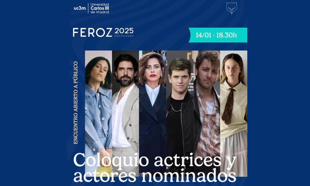 La UC3M celebra un coloquio con las actrices y actores nominados a los Premios Feroz 