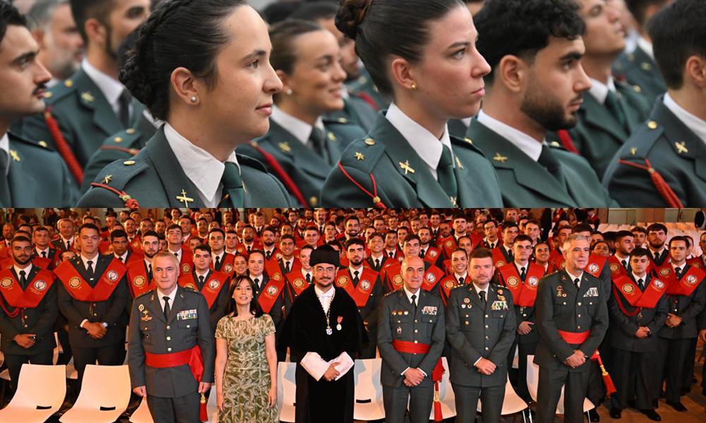 La UC3M recibe las máximas distinciones de la Guardia Civil por su labor universitaria