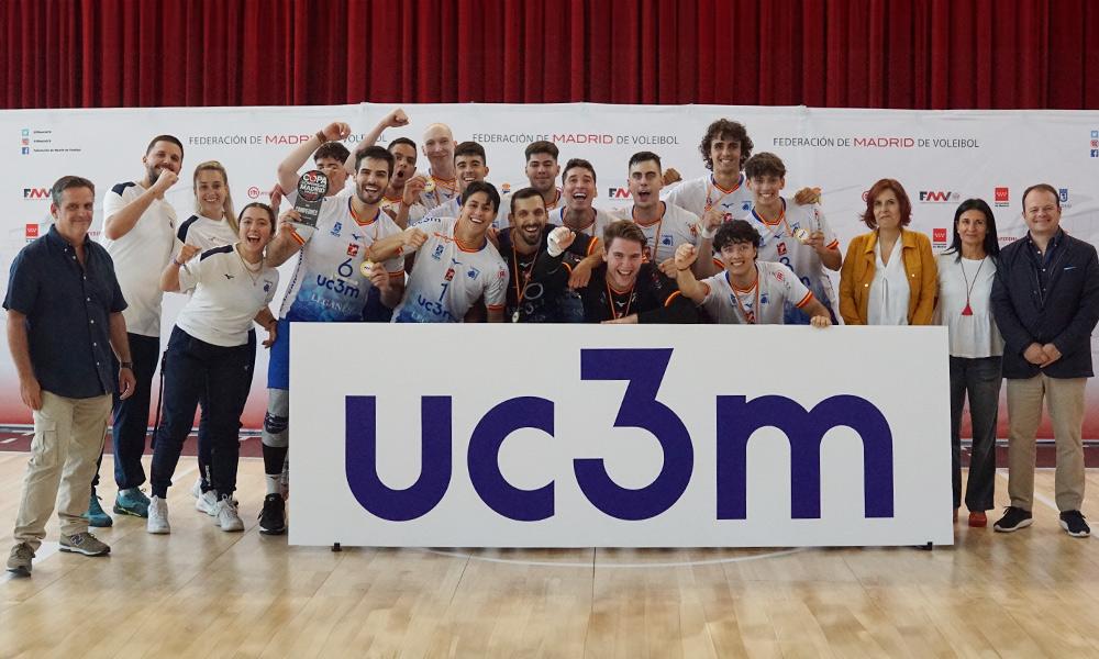 El equipo UC3M-Voleibol Leganés se proclama ganador de la Copa CAM 2024